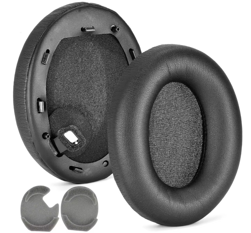 ear cushion for sony wh 1000xm4 protein leather black ear cushion for sony wh 1000xm4 protein leather black