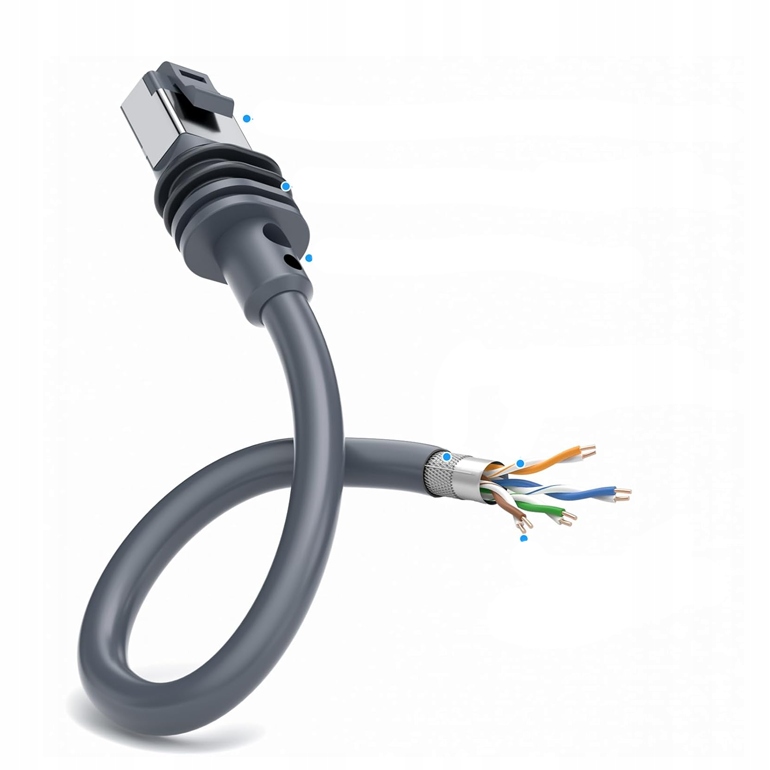 high speed replacement cable for starlink v3 (gen 3) 5m | cat6 1200mbps ethernet | waterproof & shielded satellite internet cable high speed replacement cable for starlink v3 (gen 3) 5m | cat6 1200mbps ethernet | waterproof & shielded satellite internet cable